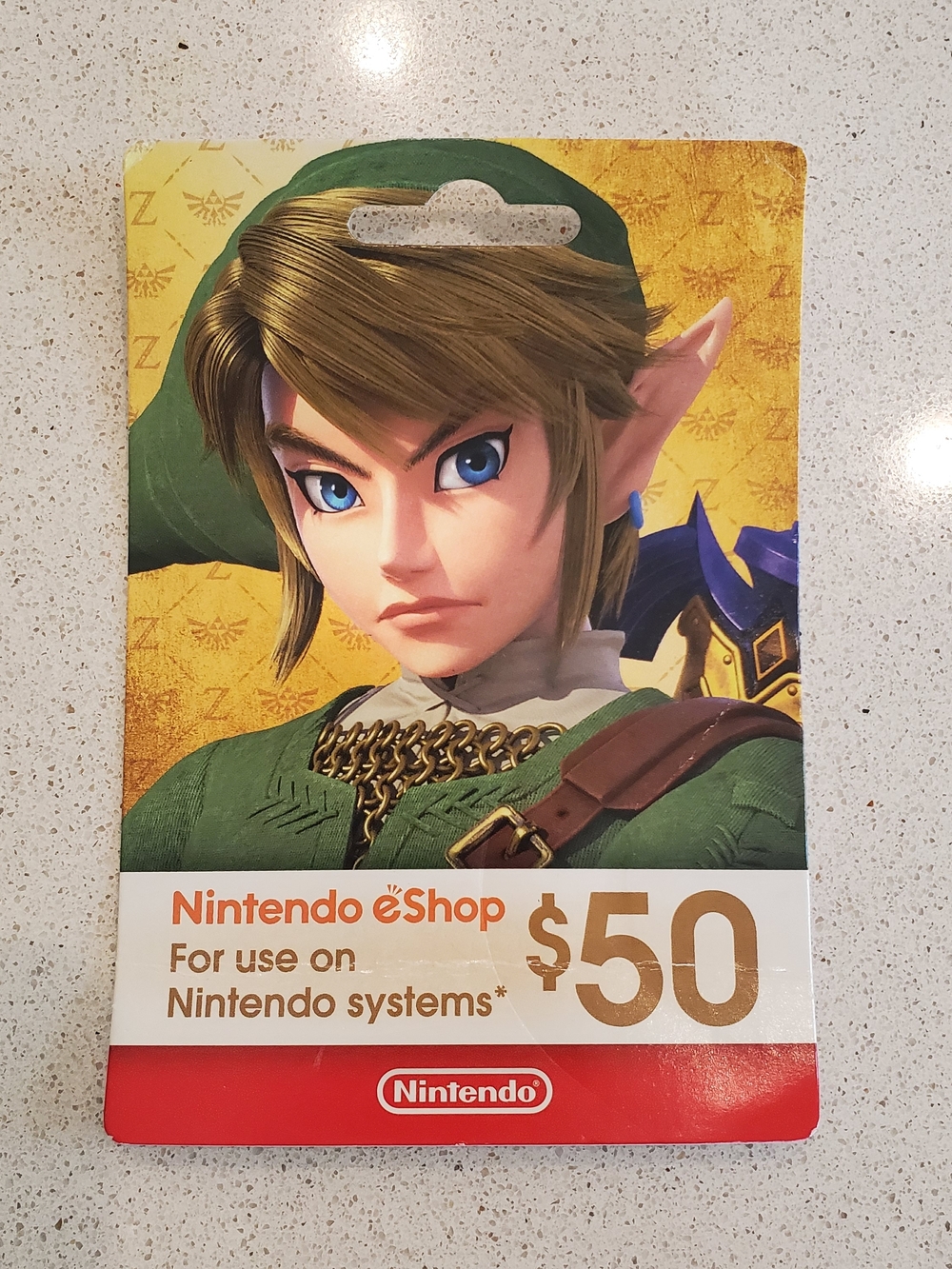 Nintendo $50 eShop Gift Card